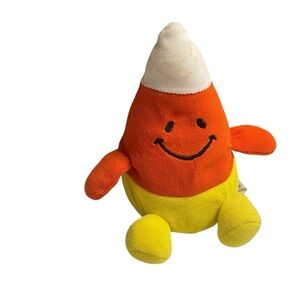 Vintage Oriental Trading Candy Corn Stuffed Toy plush RARE